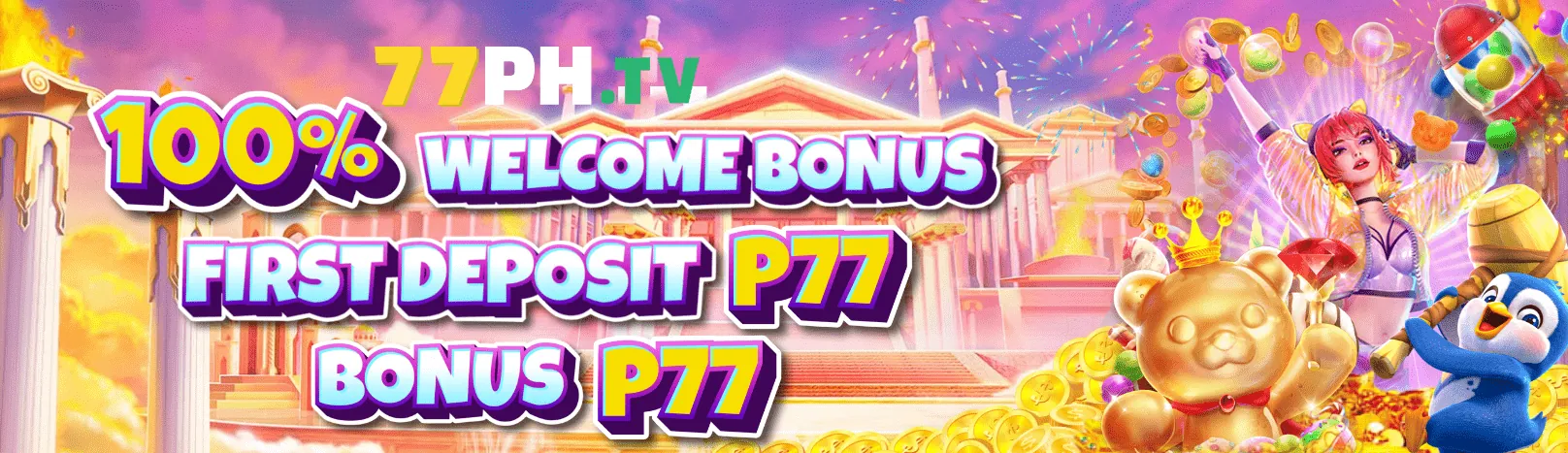 Hình ảnh chính game nổ hũ Win777 với jackpot lớn